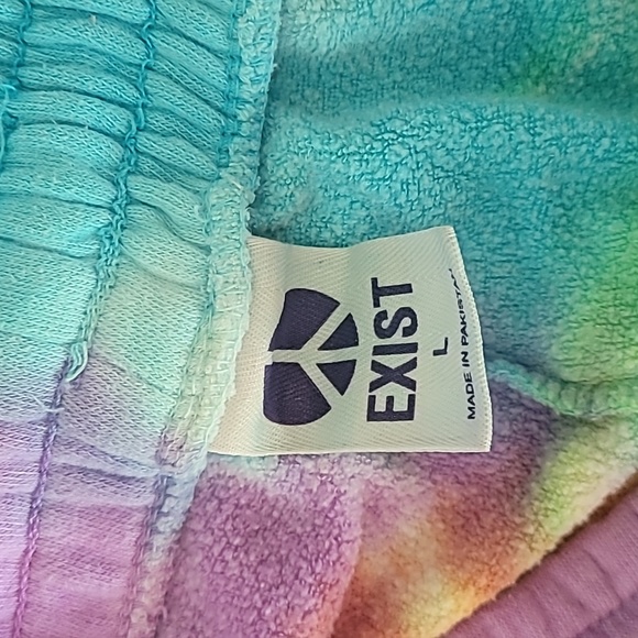 Tie Dye Terry Cloth Shorts - Picture 3 of 3